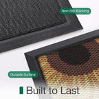 LUMI Outside Welcome Door Mat 36x59, Non-Slip Durable Rubber Easy Clean | - Image 9