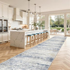 3x18 Runner Rug Non Slip, Washable Hallway Runner Rug, Living Room, Dining Room - Image 3