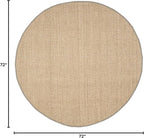SAFAVIEH Area Rug 6' Round - Image 2