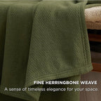 Bedsure GentleSoft 100% Cotton Blanket Twin XL Size - Image 3