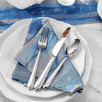 KEAWELL Premium Astra Flatware Set, 20-Piece Service for 4 Mirror-Finished 18/10 Stainless Steel Silverware, Modern Cutlery Dishwasher Safe for Meals and Gatherings (20, Silver)