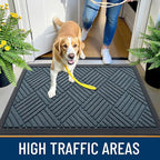 OLANLY Front Door Mat Outside Entrance 47x23, Waterproof Heavy-Duty Doormat | - Image 6