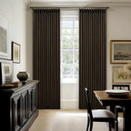 Extra Long 120 Inch Blackout Chocolate Brown Curtains - Image 4