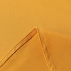 sancua Rectangle Tablecloth - 60 x 60 Inch - Stain and Wrinkle Resistant Washable Polyester Table Cloth, Decorative Fabric Table Cover for Dining Tables, Buffet Parties and Camping, Gold