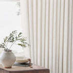 Natural Pinch Pleated Linen Curtain Panels 96 Inches Long 70 Wide | Extra Wide - Image 5