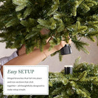 Balsam Hill 5.5 ft Unlit Classic Blue Spruce - Artificial Christmas Tree with Premium Stand & Storage Bag for Indoor Holiday Decorating