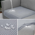 Fuloon Couch Cushion Slipcover, Super Stretch Individual Sofa Covers | 3 Pack - Image 7