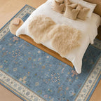 Blue Big Rugs for Living Room - Image 9