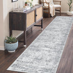 2'6 x 8' Runner Rug Non Slip, Washable Kitchen Rugs, Nursery Room, Soft Runner - Image 3