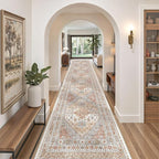 3x16 Runner Rug Non Slip, Washable Hallway Runner Rug, Living Room, Extra Long - Image 3