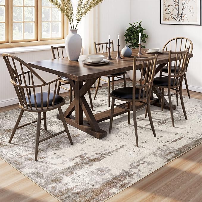 UERMEI 9x12 Washable Area Rug - Image 7