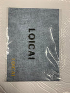 Placemats Set of 4 Washable Heat Resistant Place Mats PVC Woven Dining Table Mat Gray 4pcs