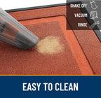 OLANLY Front Door Mat Outside 71x23, All-Season Heavy-Duty Rubber Doormat | - Image 5