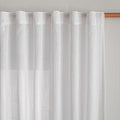 MYSKY HOME Floor to Ceiling Curtains 120 Inches Long White Semi Sheer Window by MYSKYHOME