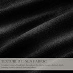 Black 120 Inch Pinch Pleated 100% Blackout Curtains - Image 3
