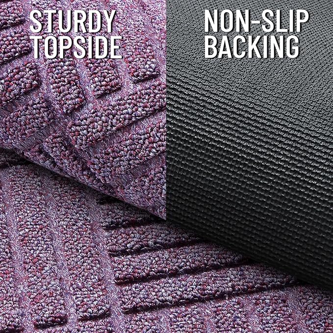 OLANLY Front Door Mat Outside Entrance 47x32, Waterproof Heavy-Duty Doormat | - Image 4
