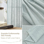 Living Room Linen Curtains 95 Inch - Image 6