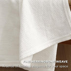 Bedsure GentleSoft 100% Cotton Blanket Full Size - Image 3