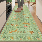 DUKINO 2x10 Rug for Hallway, Washable Kitchen Runner Rug by DUKINO