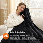 Bedsure Heated Blanket Full Size, Soft Electric Blanket - Image 6