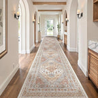 3x14 Runner Rug Non Slip, Washable Hallway Runner Rug, Living Room, Extra Long - Image 5