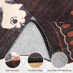 DUKINO 5x7 Area Rugs, Washable Dog Rug - Image 6