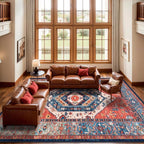 SERISSA 9x12 Washable Non Slip Boho Area Rug - Image 3