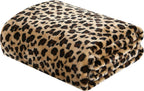 MERRYLIFE Leopard Throw Blanket Decorative Fleece Throw | Ultra-Plush Colorful Oversized | Couch Blanket Travel Lap | King Size(90" 102", Cheetah)