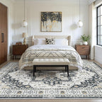 6x9 Area Rugs for Living Room, Large Washable Rug, Dining Room, Low Pile - Image 9