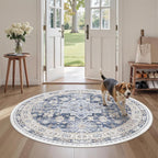 Round Rug 5ft, Circle Rug for Dining Room Table, Dining Room, Nursery Room - Image 3