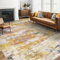 LOONGRUG 5x8 Area Rug Washable Neutral Modern Living Room Rugs Colorful | by LOONGRUG