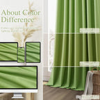100% Blackout Curtains 102 Inch Length 2 Panels Set - Image 7