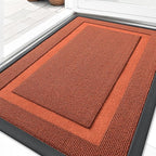 OLANLY Front Door Mat Outside 33x21, All-Season Heavy-Duty Rubber Doormat | by OLANLY