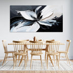 AIXMGSJS Canvas Abstract Wall Art Large Modern Black and White Wall Art Prints Abstract Canvas Art Wall Decor Wall Art for Living Room Artwork for Walls Home Office Decor 24" X 48"
