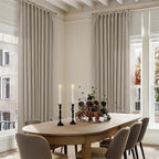 Extra Wide Curtains 90 Inches Long 60 Inch Width Burlywood Birch | Light - Image 7