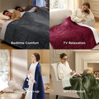 Bedsure Heated Blanket Twin Size, Soft Electric Blanket - Image 7