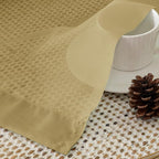 Gold Sheer Curtains 63 Inches Long 2 Panels - Image 4