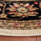 SAFAVIEH Lyndhurst Collection 10' Round Ivory/Black LNH212B Traditional - Image 2