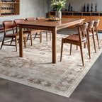 Beige Boho Rug for Living Room 8x12 - Image 3