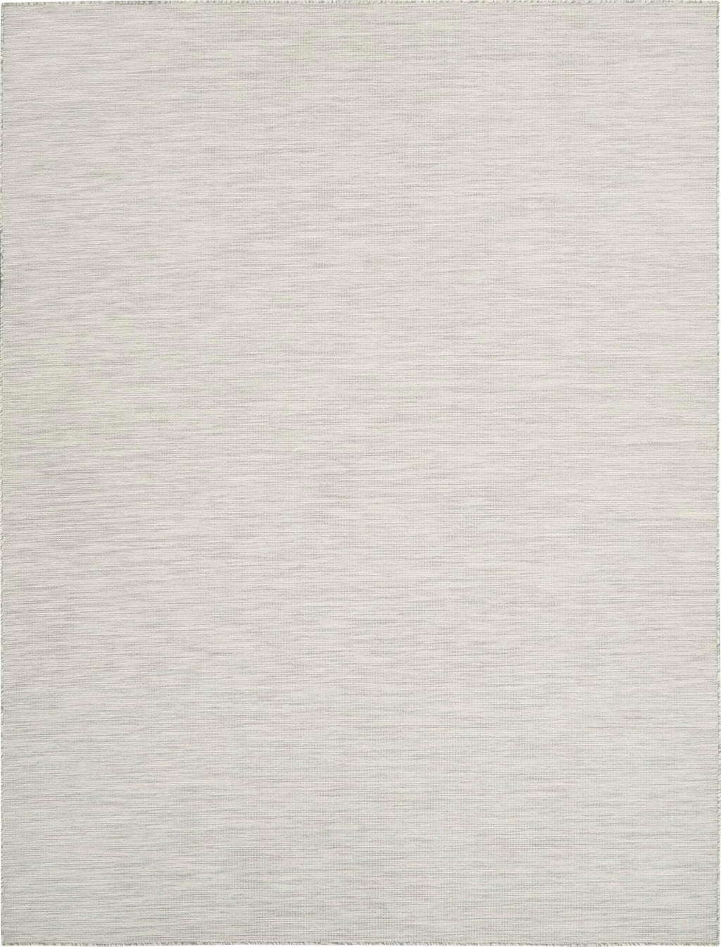 Nourison Home Positano 9' x 12' Light Grey Modern Indoor/Outdoor Rug Polypropylene