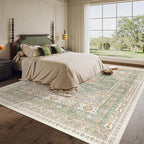9x12 Area Rugs for Living Room, Large Washable Rug, Dining Room, Low Pile - Image 9