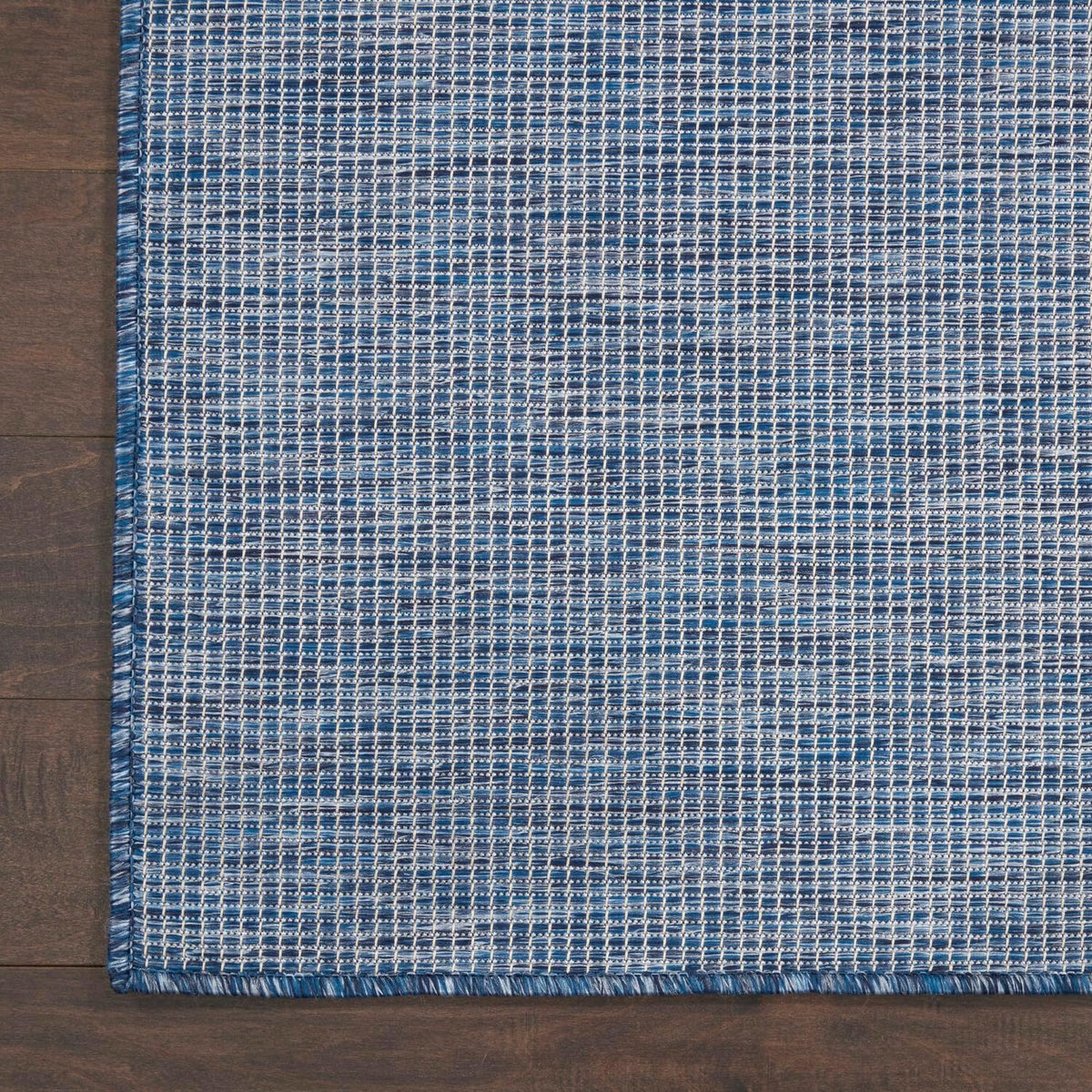 Nourison Positano Indoor-Outdoor Navy Blue 8' x 10' Area Rug, Easy Cleaning, Non Shedding, Bed Room, Living Room, Dining Room, Backyard, Deck, Patio (8x10)