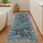 DUKINO 2x10 Kitchen Runner Rug, Soft Non Slip Animal Washable Rug, Non-Shedding - Image 5