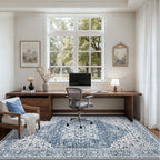 3x5 Area Rugs Living Room: Washable Vintage Rug - Image 6