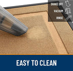 OLANLY Front Door Mat Outside 35x23, All-Season Heavy-Duty Rubber Doormat | - Image 5