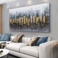 Belmrxne Large Abstract Wall Art Black and Gold Canvas Painting Dark Room Decor Aesthetic Funky Wall Decor Personalized Artwork for Living Room Bedroom Dining Room Office Home Decor 30x60 inch