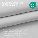 Joydeco White Curtains 120 Inches Long 2 Panels Set, Thermal Insulated Long - Image 3