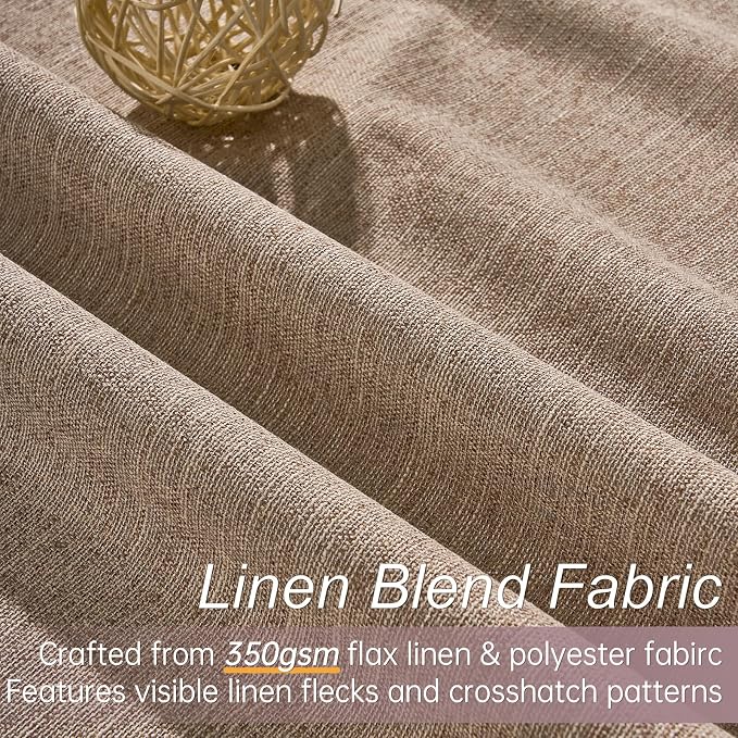 Topfinel Extra Long 120 Inch Blackout Curtains - Image 2