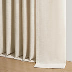 120 Inches Long Pinch Pleated Semi Sheer Curtains - Image 8