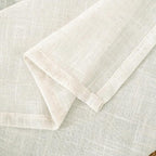 108 inch Semi Sheer Linen Curtains - Image 9
